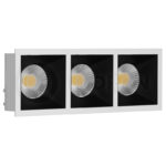 Встраиваемый светильник LeDron RISE KIT 3 White/Black