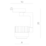 Светильник на шине ARTE Lamp A1610PL-1BK — изображение 3
