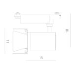 Светильник на шине ARTE Lamp A6720PL-1BK — изображение 4