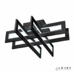 Накладной светильник iLedex 9082-600*600-X 96W BK — изображение 3