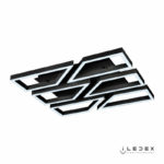 Накладной светильник iLedex 8302-800x800-X-T BK — изображение 3