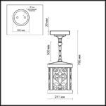 Подвесной светильник Odeon Light 2286/1 — изображение 3