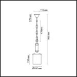 Подвесной светильник Odeon Light 2767/1 — изображение 3