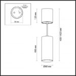 Подвесной светильник Odeon Light 3828/1C — изображение 4