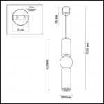 Подвесной светильник Odeon Light 4074/5L — изображение 4