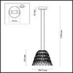 Подвесной светильник Odeon Light 4175/57L — изображение 3