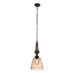 Подвесной светильник Crystal Lux DECO SP1 A AMBER