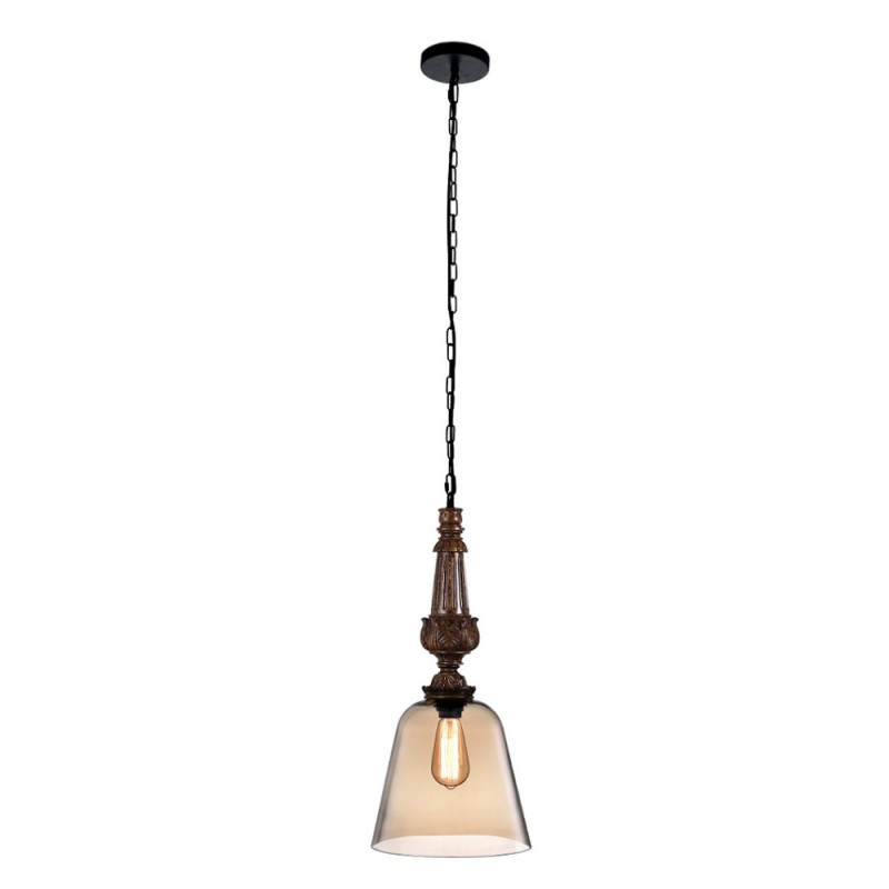 Подвесной светильник Crystal Lux DECO SP1 A AMBER