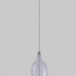 Подвесной светильник Crystal Lux IRIS SP1 B TRANSPARENT