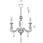 Подвесная люстра Divinare 5124/07 LM-8 — изображение 6