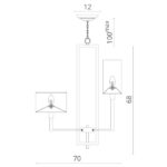 Подвесная люстра Divinare 5933/01 LM-8 — изображение 6