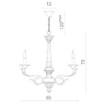 Подвесная люстра Divinare 7057/01 LM-6 — изображение 5