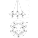 Подвесная люстра ARTE Lamp A1664SP-25CC — изображение 3