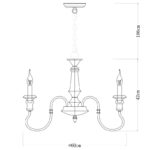 Подвесная люстра ARTE Lamp A1700LM-8BR — изображение 4