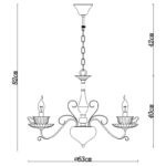 Подвесная люстра ARTE Lamp A1704LM-5CC — изображение 5