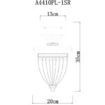 Люстра на штанге ARTE Lamp A4410PL-1SR — изображение 5