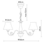 Подвесная люстра ARTE Lamp A7021LM-5WH — изображение 4