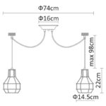Подвесной светильник ARTE Lamp A9182SP-8WH — изображение 4