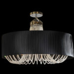 Люстра на штанге Newport 1406/S black