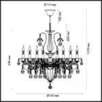 Подвесная люстра Odeon Light 4724/8 — изображение 3