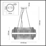 Подвесная люстра Odeon Light 4639/8 — изображение 4