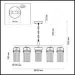 Подвесная люстра Odeon Light 4653/5 — изображение 3