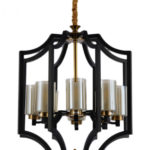 Подвесная люстра Lumina Deco LDP 1224-8 BK+MD