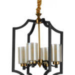 Подвесная люстра Lumina Deco LDP 1224-4 BK+MD