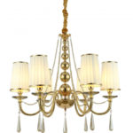 Подвесная люстра Lumina Deco LDP 1200-6 F.GD