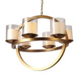 Подвесная люстра Newport 35006/C brass