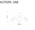 Люстра на штанге ARTE Lamp A2702PL-3AB — изображение 5