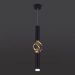 Подвесной светильник Eurosvet 50191/1 LED черный/золото — изображение 3