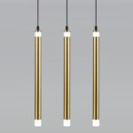 Подвесной светильник Eurosvet 50133/3 LED бронза