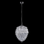 Подвесной светильник Crystal Lux CHARME SP6 CHROME/TRANSPARENT