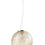 Подвесной светильник Crystal Lux MAYO SP1 D300 GOLD/AMBER