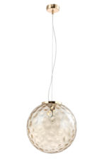 Подвесной светильник Crystal Lux MAYO SP1 D300 GOLD/AMBER