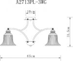 Люстра на штанге ARTE Lamp A2713PL-3WG — изображение 4