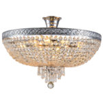 Люстра на штанге Natali Kovaltseva BAROCCO 81404/8C CHROME