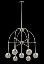 Люстра на штанге Crystal Lux TRUENA SP-PL6+1 NICKEL — изображение 3