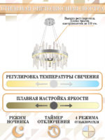 Подвесная люстра Natali Kovaltseva LED LAMPS 81255 — изображение 3