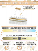 Подвесная люстра Natali Kovaltseva LED LAMPS 81264 — изображение 3