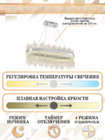 Подвесная люстра Natali Kovaltseva LED LAMPS 81265 — изображение 3