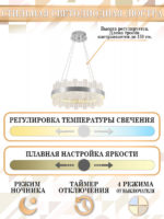 Подвесная люстра Natali Kovaltseva LED LAMPS 81267 — изображение 3