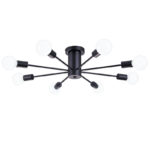Люстра на штанге Natali Kovaltseva LOFT 75140/8C BLACK