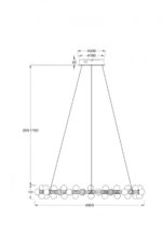 Подвесная люстра Maytoni MOD081PL-L60G3K — изображение 3