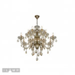 Подвесная люстра iLamp 61079-8+4 BR