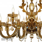 Подвесная люстра iLamp 81069-8+4 BR — изображение 3