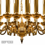 Подвесная люстра iLamp MD8551-15 GD — изображение 4