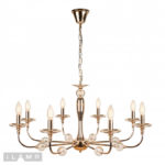 Подвесная люстра iLamp 1030-8GD