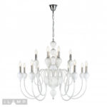 Подвесная люстра iLamp 88003-10+5 WH